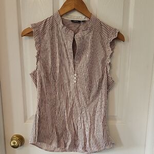 Sleeveless Striped Blouse Mexx
